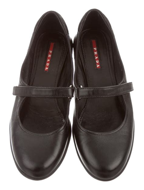 prada mary janes uk|Prada padded mary jane ballet flats.